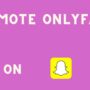 Promote Onlyfans Page on Snapchat